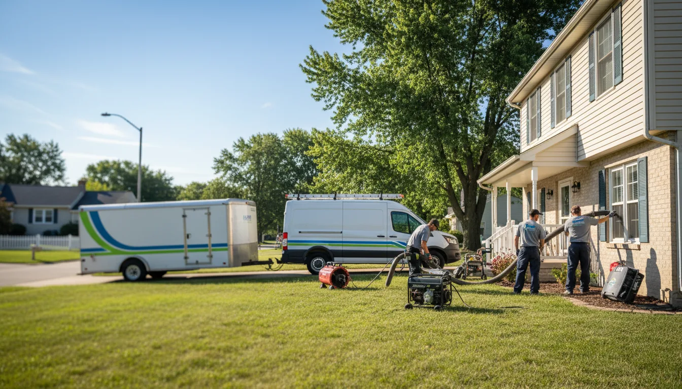 Flooded Basement Restoration And Cleanup With Repair in Julian, NE near me